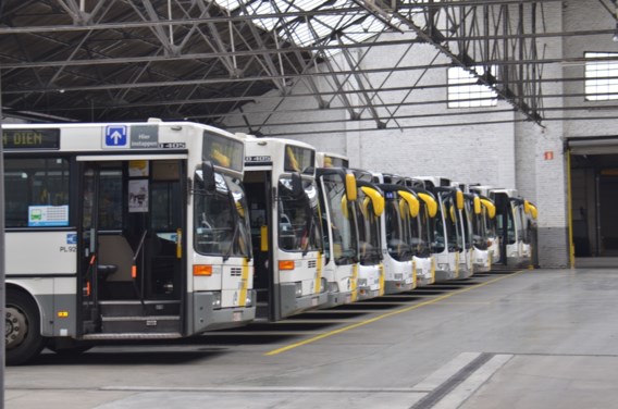 Staking bij onderaannemer De Lijn, maandagochtend geen bussen tussen Brussel en Leuven