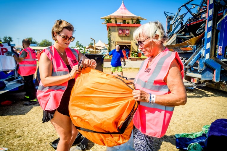 Achtergelaten kampeermateriaal Tomorrowland binnenkort te huur