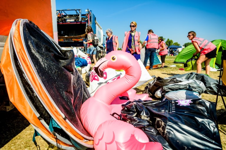 Achtergelaten kampeermateriaal Tomorrowland binnenkort te huur