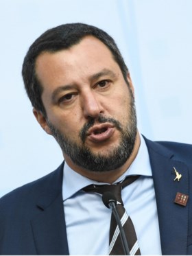 Salvini dient klacht in tegen ‘Gomorra’-auteur Saviano
