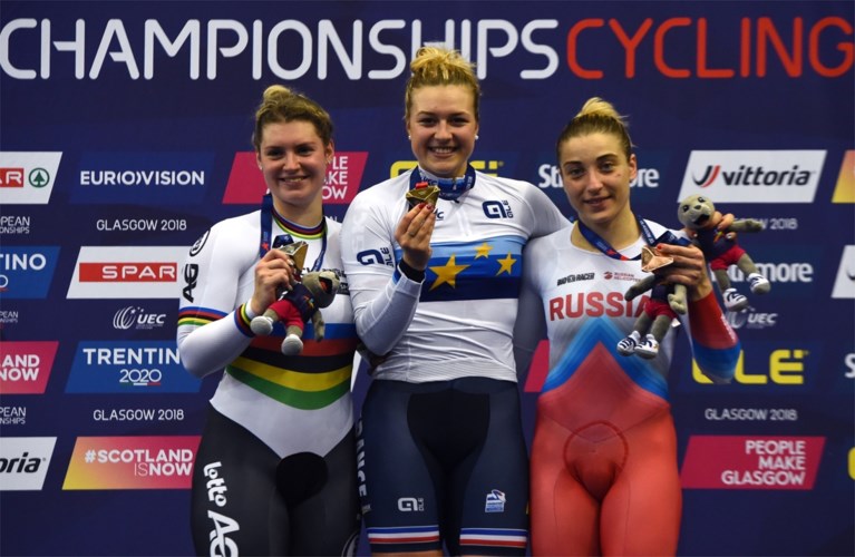 Achtste EK-medaille voor België: Degrendele sprint naar het zilver op de keirin