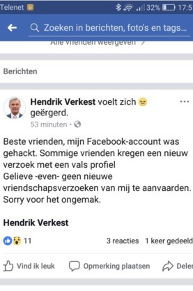 Facebookaccount van burgemeester gehackt