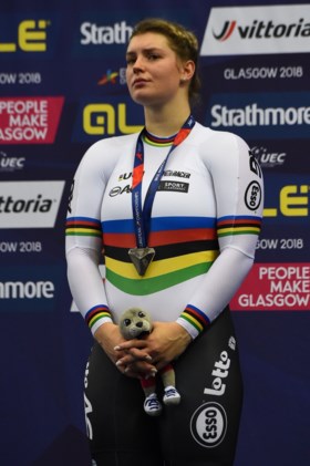 Achtste EK-medaille voor België: Degrendele sprint naar het zilver op de keirin