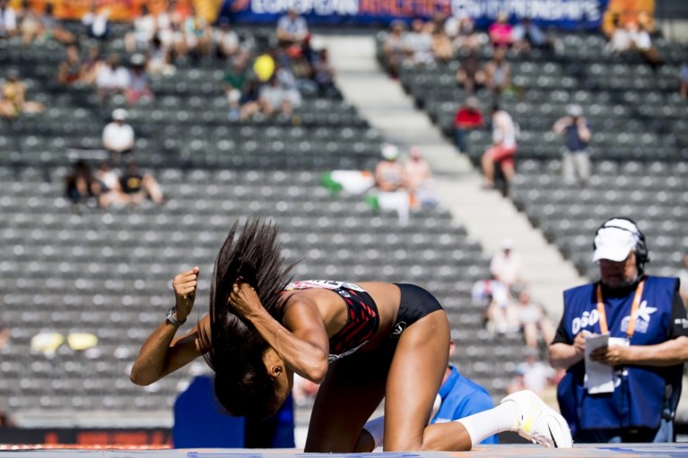 Grand slam voor Thiam! Na olympisch goud en wereldtitel nu ook Europees kampioene op de zevenkamp