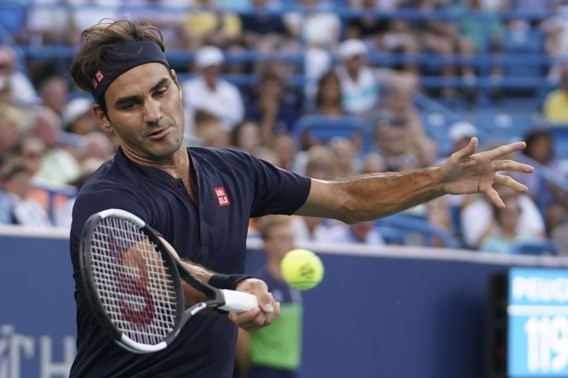 ATP Cincinnati - Federer knoopt aan met zege