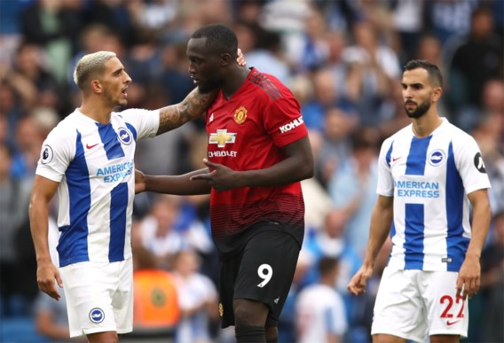 Wanvertoning van Manchester United levert nederlaag op bij Brighton, ondanks goal van Lukaku