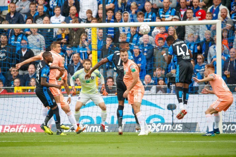Club Brugge wint eerste topper van het seizoen
