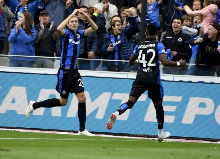 Club Brugge wint eerste topper van het seizoen