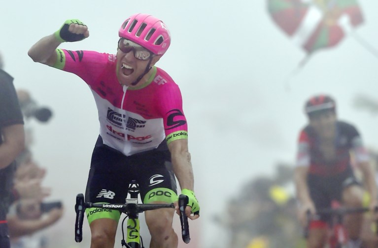 Dylan Teuns grijpt andermaal net naast ritzege in de Vuelta, De Gendt pakt de bergtrui