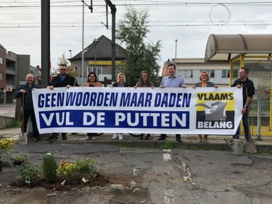 Vlaams Belang voerde actie