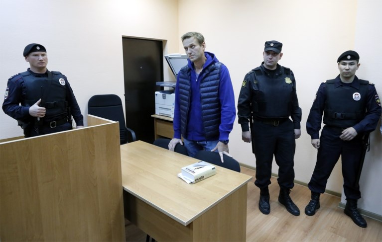 Kremlincriticus Navalny opnieuw veroordeeld tot twintig dagen cel