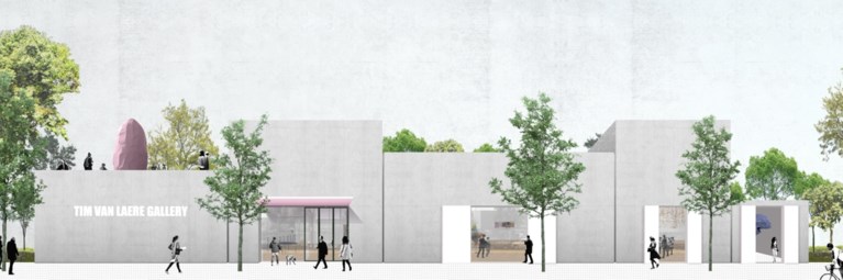 Tim Van Laere laat nieuwe galerie op Nieuw Zuid ontwerpen door Office