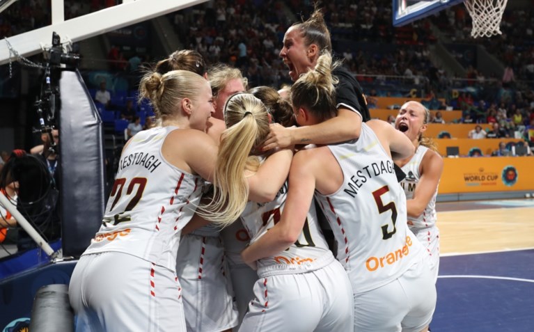 “Historische topprestatie voor Belgisch basket”: Belgian Cats beleven sprookje op eerste WK ooit