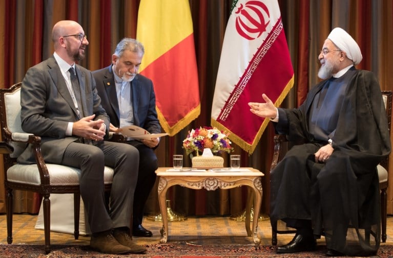 Michel ontmoet Rohani: ‘Moeten wij altijd honderd procent VS volgen?’