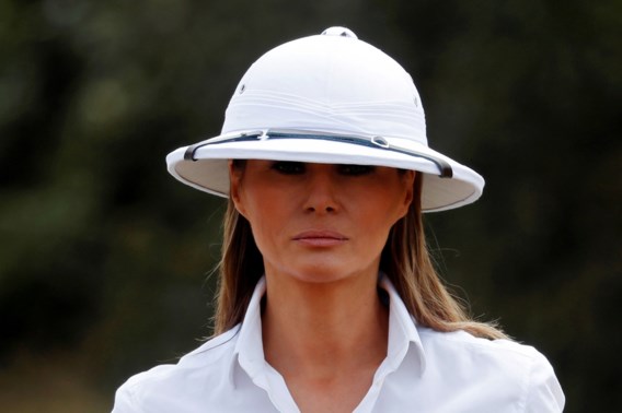 Melania ‘is het niet altijd eens met tweets van Trump’