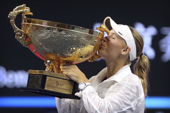 Caroline Wozniacki wint na acht jaar opnieuw China Open