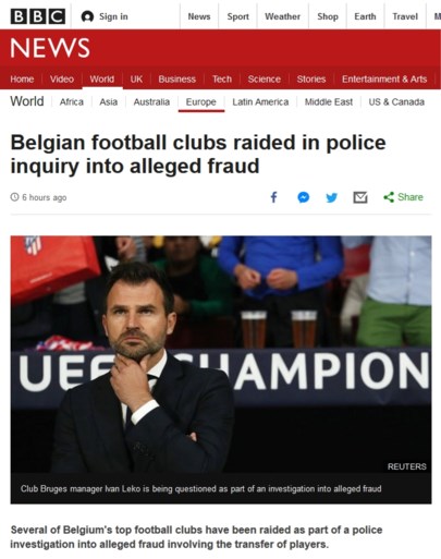 Belgisch voetbalschandaal is wereldnieuws: ‘Bananenrepubliek boven aan de Fifa-ranglijst’