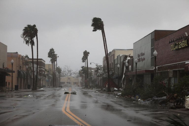 ‘Extreem gevaarlijke’ orkaan Michael bereikt Florida: veel schade en minstens één dode