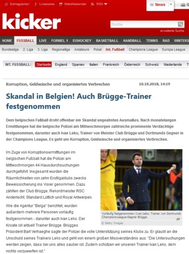 Belgisch voetbalschandaal is wereldnieuws: ‘Bananenrepubliek boven aan de Fifa-ranglijst’