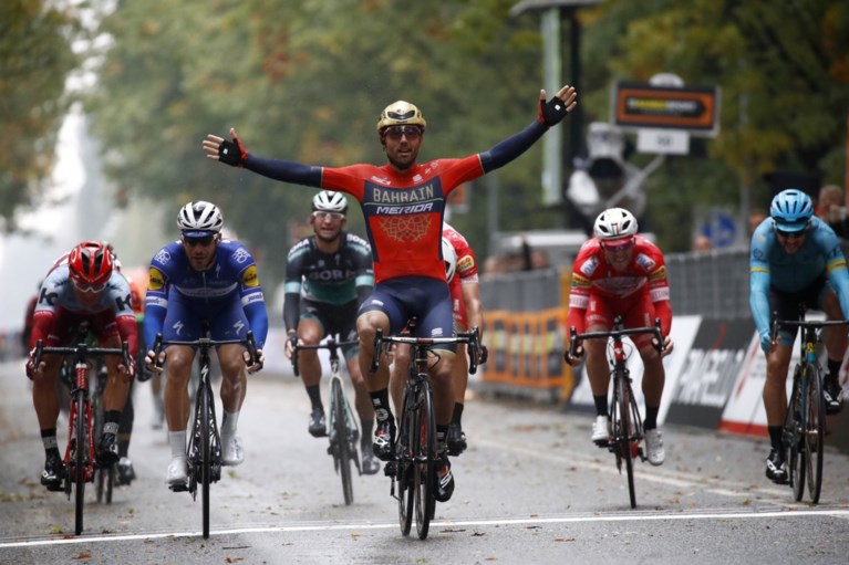 Sonny Colbrelli sprint naar zege in Gran Piemonte, Quick Step Floors strandt opnieuw op tweede plaats