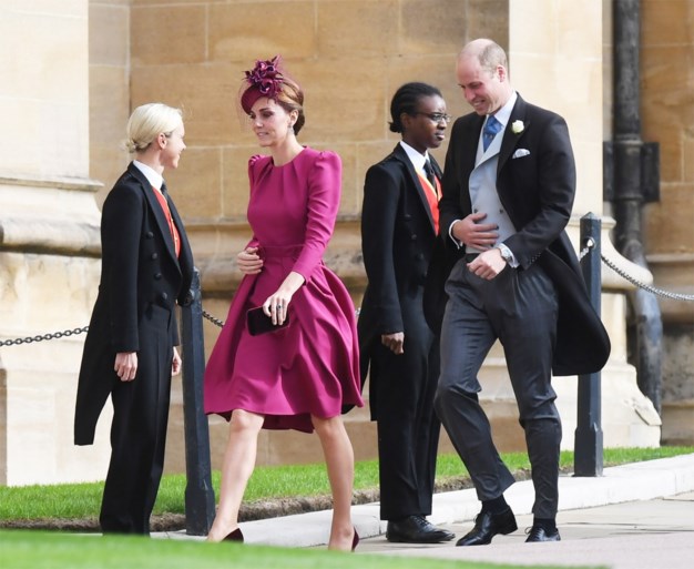Meghan en Kate knipogen naar eigen trouwjurk op huwelijk prinses Eugenie