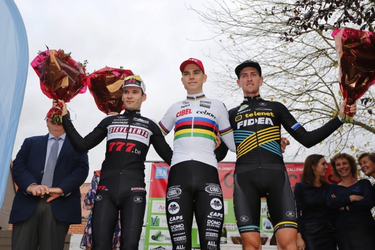 REACTIES. Van Aert opgelucht na eerste zege, Vermeersch en Aerts berusten in ereplaatsen