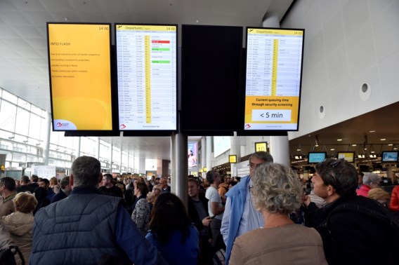 Ook zondag nog 150 vluchten geannuleerd op Brussels Airport door staking Aviapartner