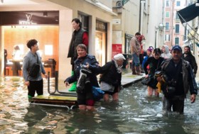 Venetië ernstig bedreigd door noodweer