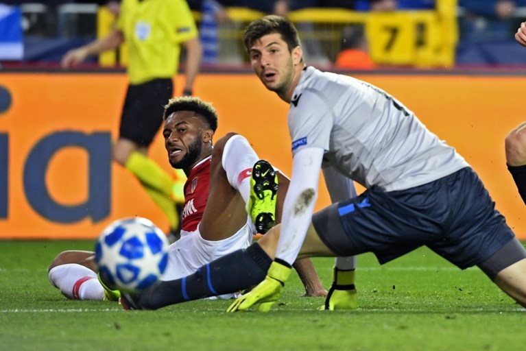 Club Brugge pakt eerste punt in Champions League, maar laat na AS Monaco de doodsteek te geven