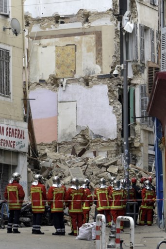 Huizen in centrum Marseille ingestort: al vier lichamen geborgen