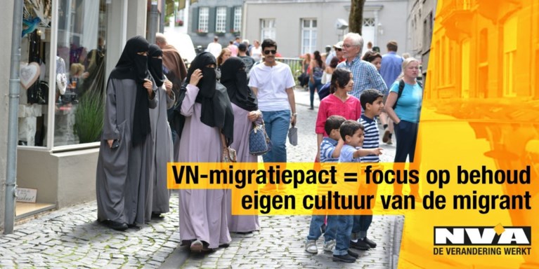 Vlaams Belang kopieert verwijderde N-VA-campagne