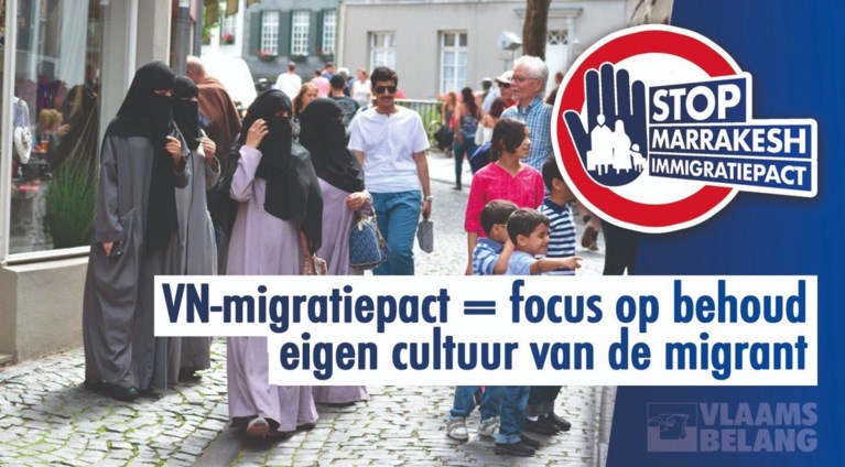 Vlaams Belang kopieert verwijderde N-VA-campagne
