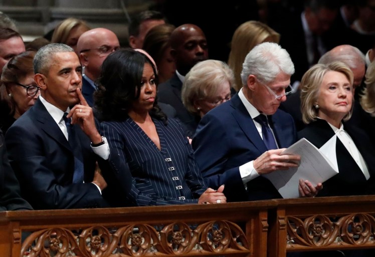 Amerikanen nemen afscheid van oud-president George H.W. Bush
