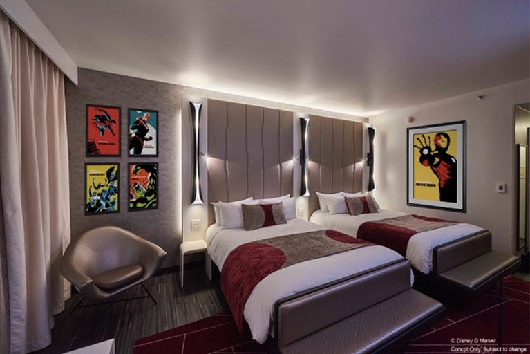 Disneyland Paris toont eerste beeld van het nieuwe Marvel-land