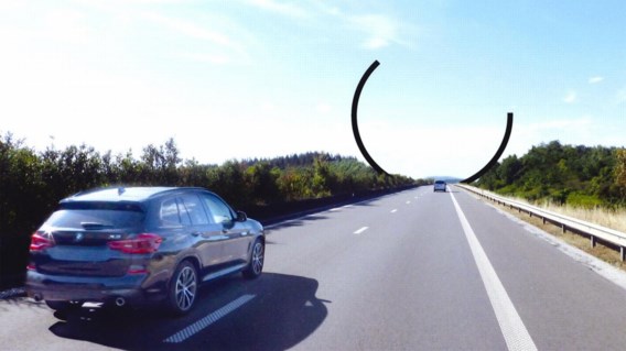 Belgische snelweg krijgt er opvallend kunstwerk bij