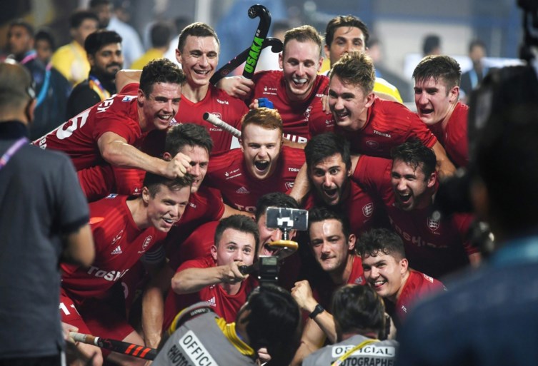 Engeland is de eerste halve finalist op WK hockey na zege tegen Argentinië