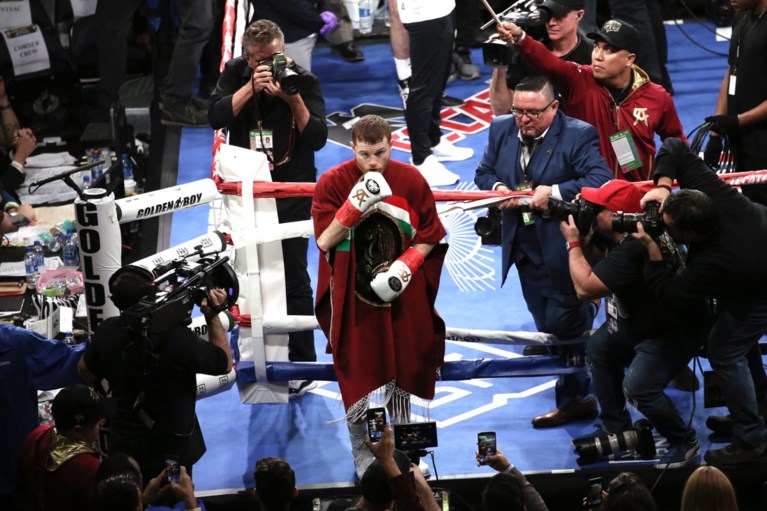 Mexicaanse bokser Saul ‘Canelo’ Alvarez verovert WBA-titel bij supermiddelgewichten