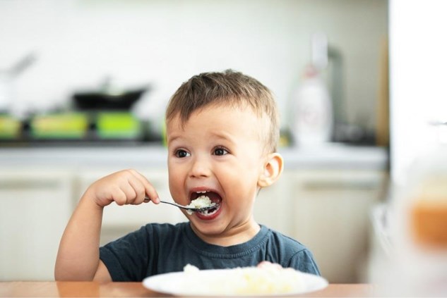 Knuppel Merg Komkommer Kleine kinderen eten beter niet te veel rijst | De Standaard Mobile