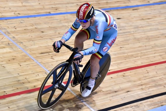 Jolien D’hoore en Lotte Kopecky derde in ploegkoers op Wereldbeker
