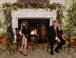 Trump aan kind: ‘Geloof je nog in de Kerstman, want zeven is toch op het randje’