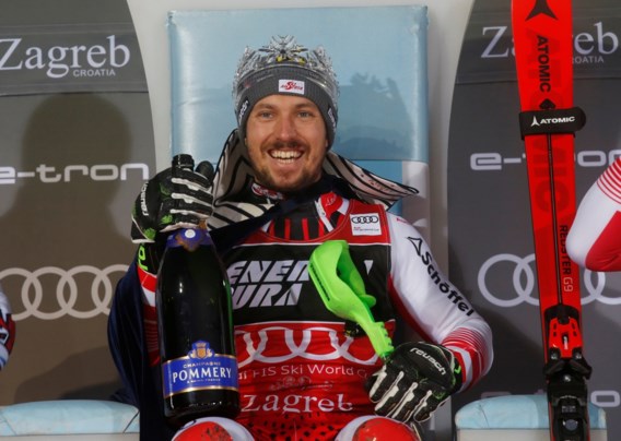 Marcel Hirscher pakt in Zagreb 64e WB-overwinning - De ...