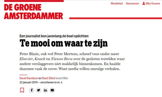 Nederlandse ‘journalist’ belazerde de boel