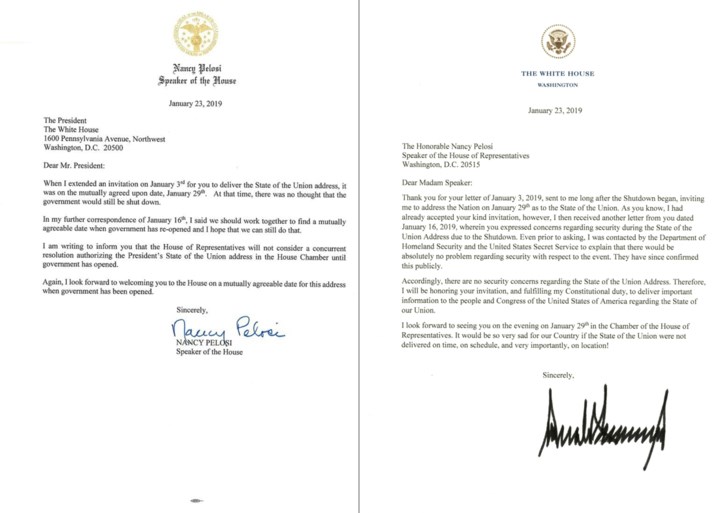 Trump stelt State of the Union uit tot na shutdown