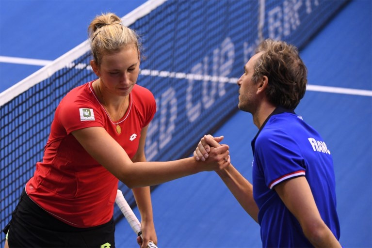 Ook Elise Mertens verliest: België heeft mirakel nodig tegen Frankrijk in de Fed Cup