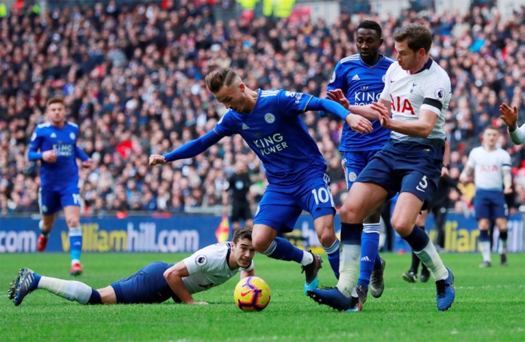 Youri Tielemans debuteert met nederlaag bij Leicester tegen Tottenham, Vardy mist strafschop na fout van Vertonghen