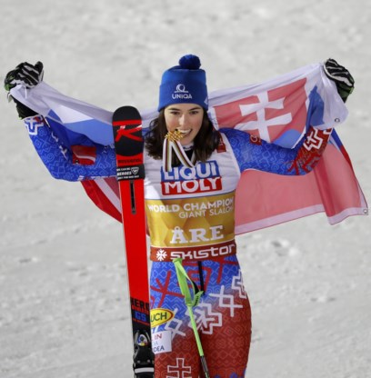 Petra Vlhova kaapt goud weg op reuzenslalom op WK alpijnse ...
