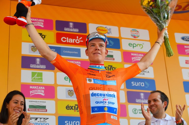 Deceuninck - Quick-Step alweer aan het feest in Colombia: Bob Jungels grijpt de macht na late uitval
