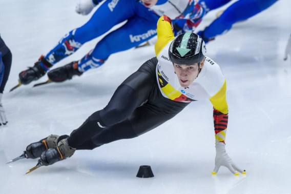 Stijn en Hanne Desmet schaatsen B-finales op WB-manche shorttrack in Dresden