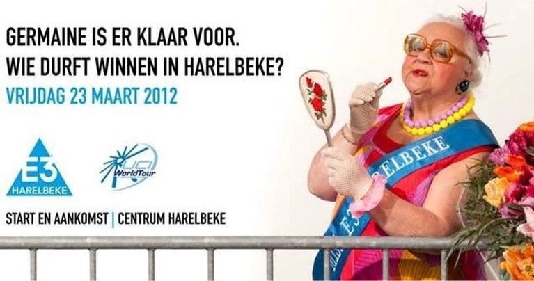 E3 BinckBank Classic geeft toe aan druk van UCI: nieuw ontwerp gezocht voor banner, gebodypainte vrouwen lijken te verdwijnen