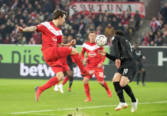 Benito Raman levert Düsseldorf geen punt op tegen Wolfsburg van Koen Casteels